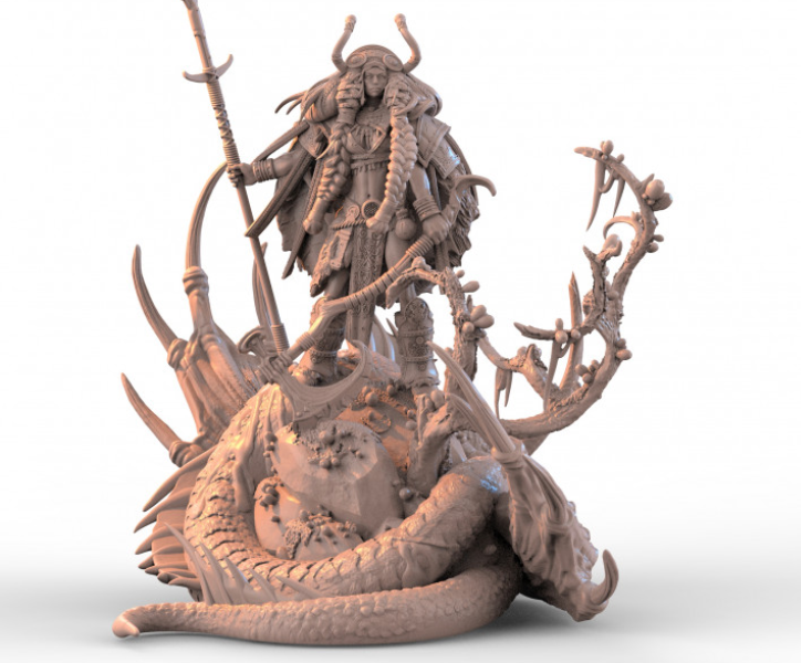 bone-manuscript-dragon-knight CG模型【ID:24274233】