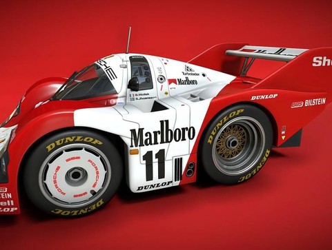 保时捷 Porsche 956 Choro-Q Marlboro【ID:53932776】