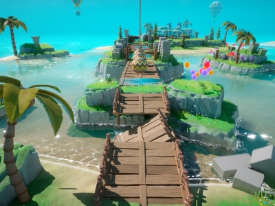 【UE】风格化岛屿和挑战游戏 Stylized island and challenge game【ID:58195771】