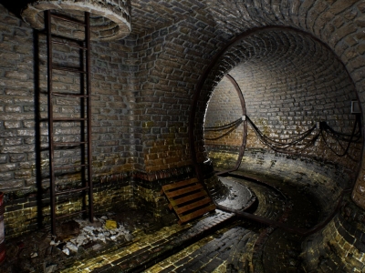 【UE】废弃的下水道 Abandoned Sewer【ID:68727143】