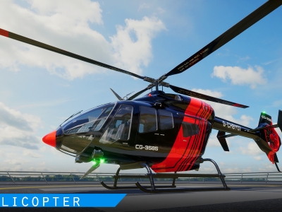 【UE】直升机 Photorealistic Helicopter【ID:67958348】